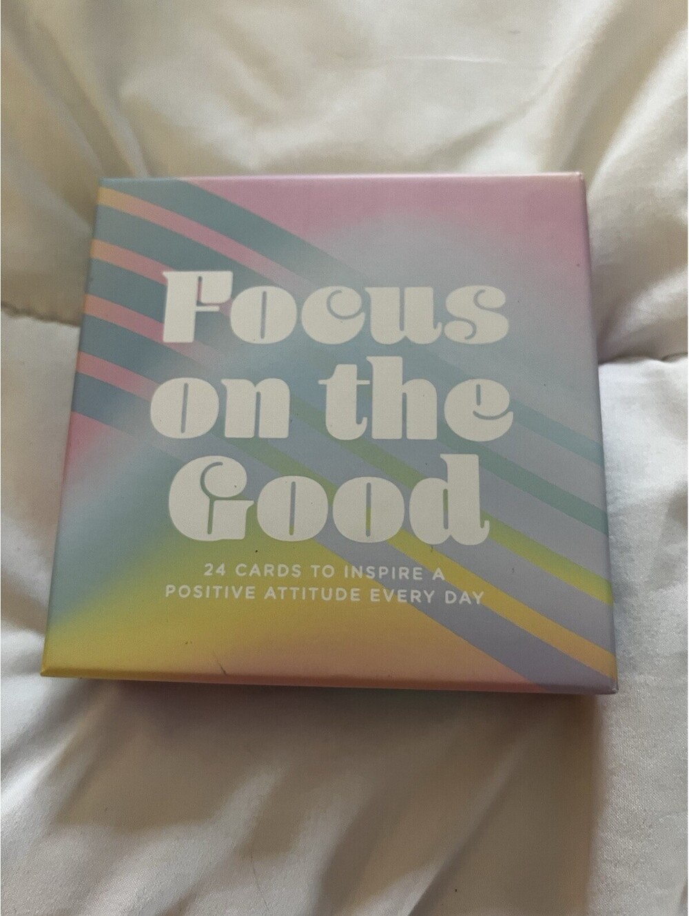 NEW Sealed 24 Cards to Inspire Positive Attitude Every Day motivational therapy